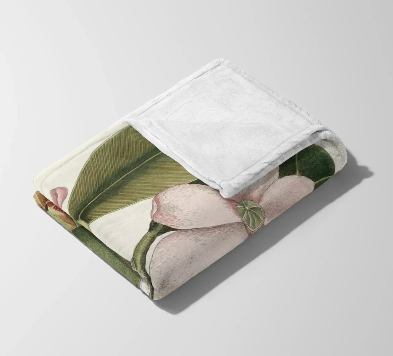Balsam Tree in Bloom coperta in pile da apoloprints