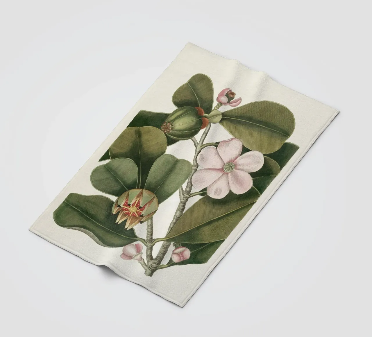 Balsam Tree in Bloom coperta in pile da apoloprints