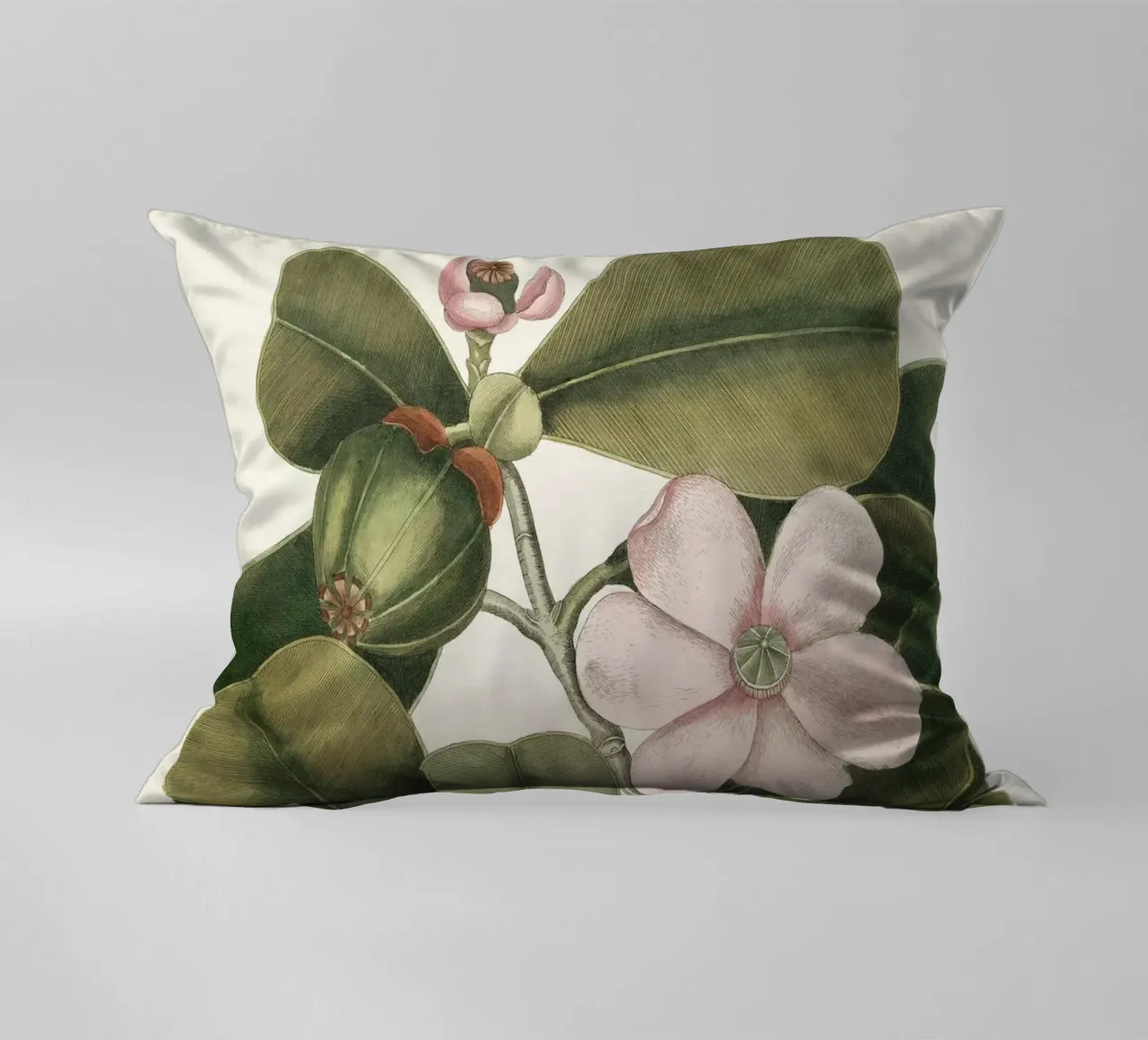 Balsam Tree in Bloom cuscino da apoloprints