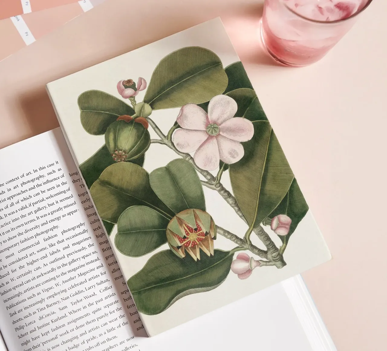 Balsam Tree in Bloom notebook by apoloprints