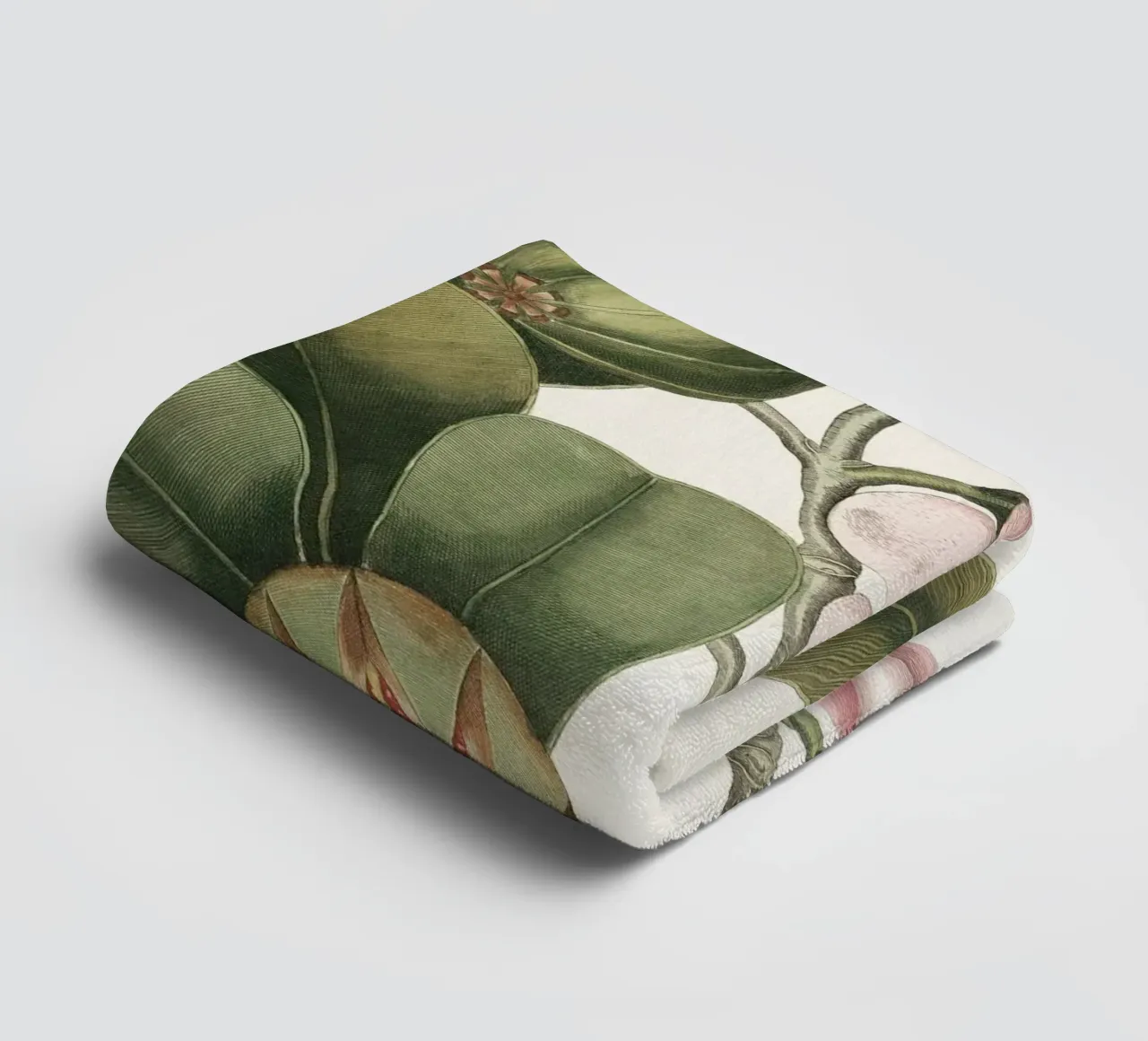 Balsam Tree in Bloom asciugamano da bagno da apoloprints