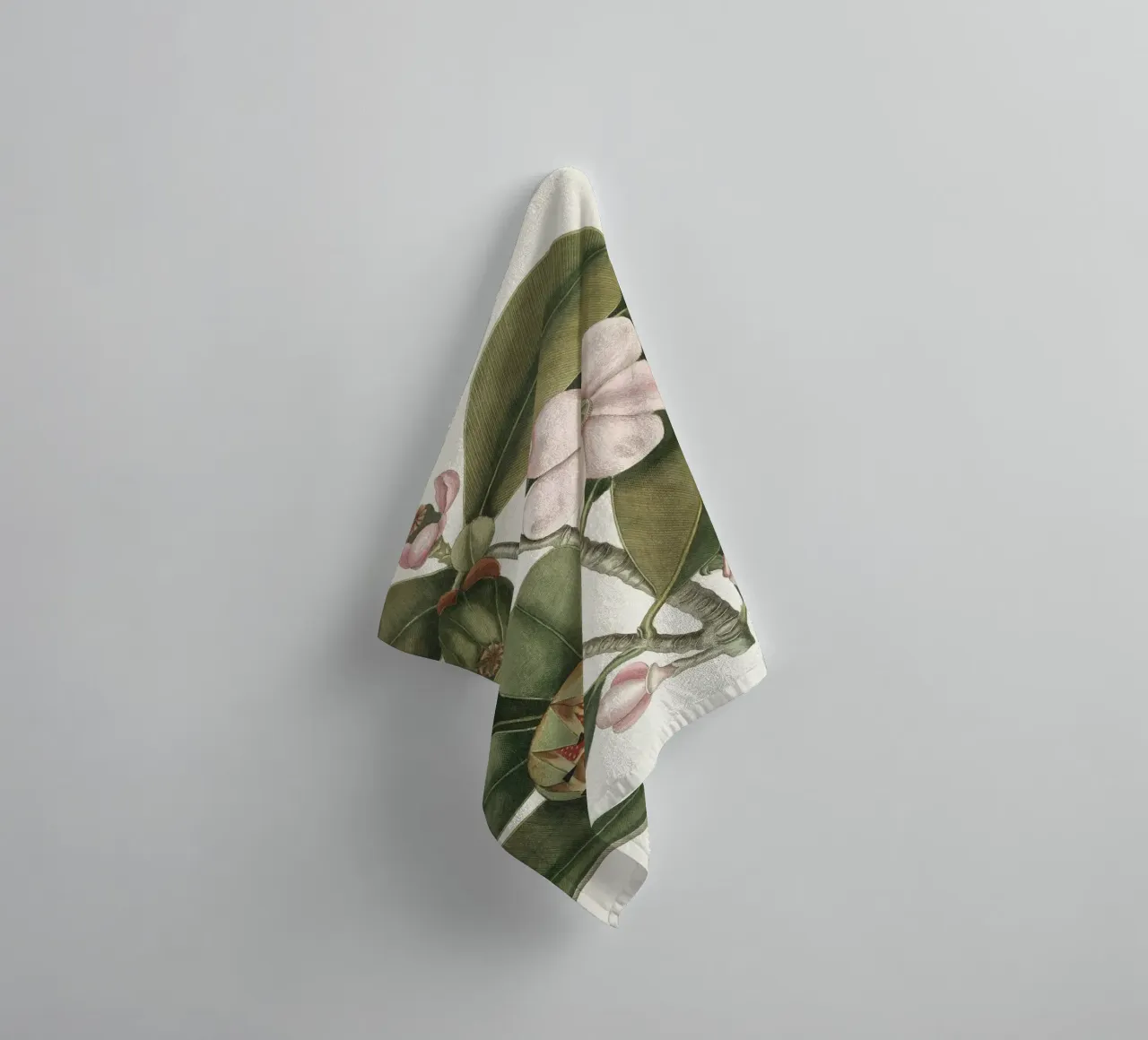 Balsam Tree in Bloom asciugamano da bagno da apoloprints