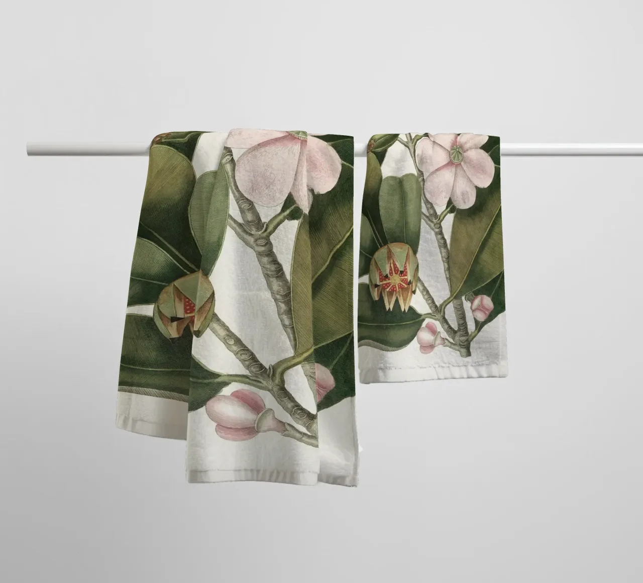 Balsam Tree in Bloom asciugamano da bagno da apoloprints