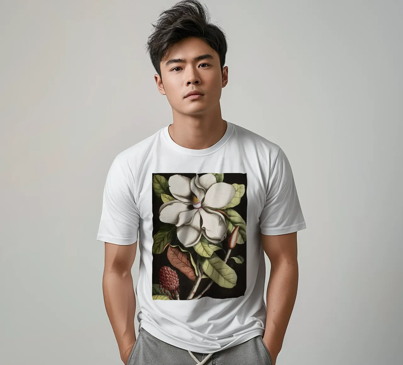 Magnolia Flower - Laurel Tree t-shirt da apoloprints