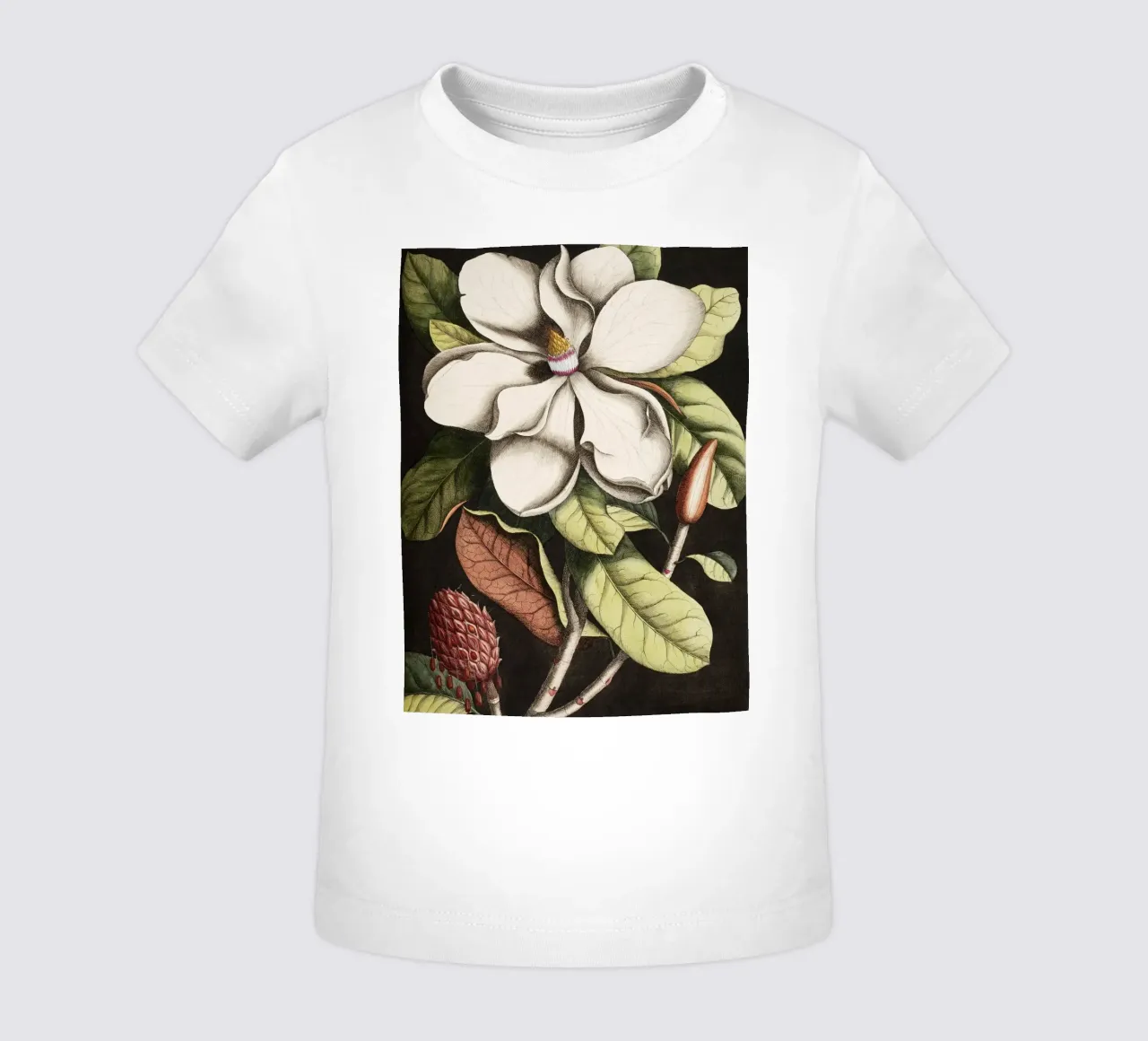 Magnolia Flower - Laurel Tree maglietta neonato da apoloprints