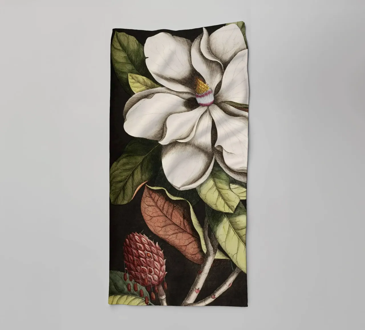 Magnolia Flower - Laurel Tree asciugamano da bagno da apoloprints
