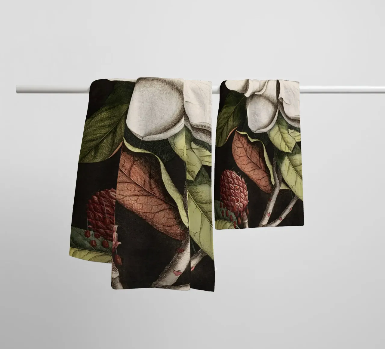 Magnolia Flower - Laurel Tree asciugamano da bagno da apoloprints