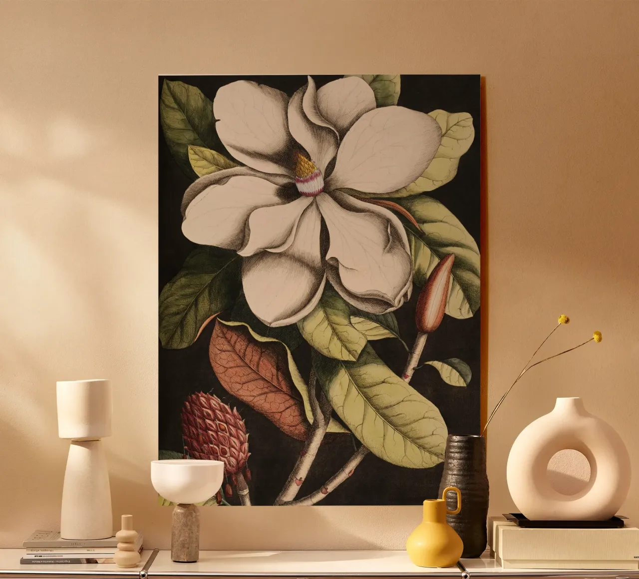 Magnolia Flower - Laurel Tree plexiglass da apoloprints