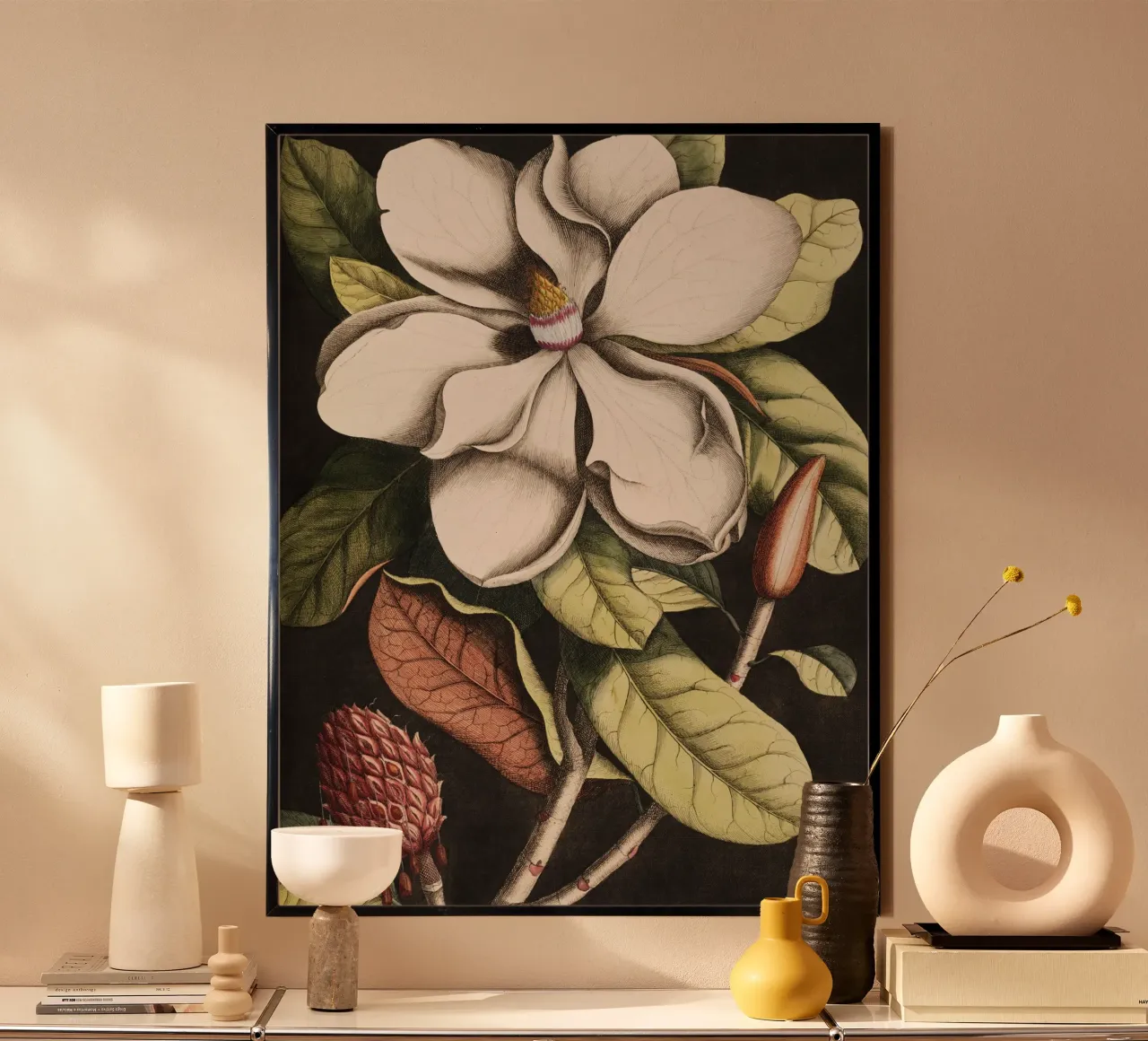 Magnolia Flower - Laurel Tree poster da apoloprints