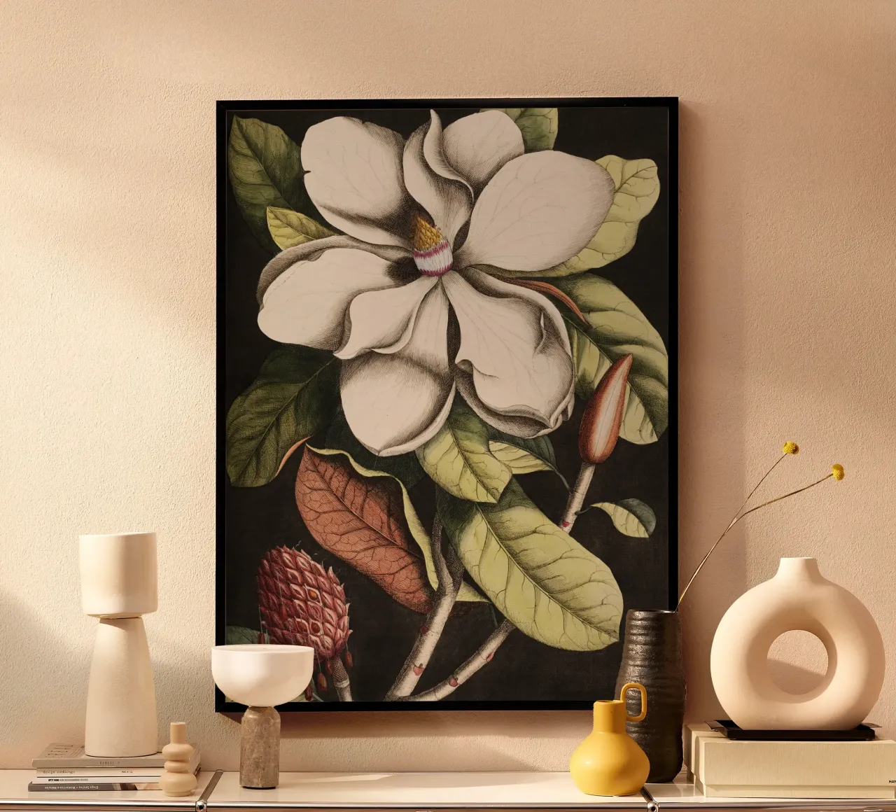 Magnolia Flower - Laurel Tree poster da apoloprints