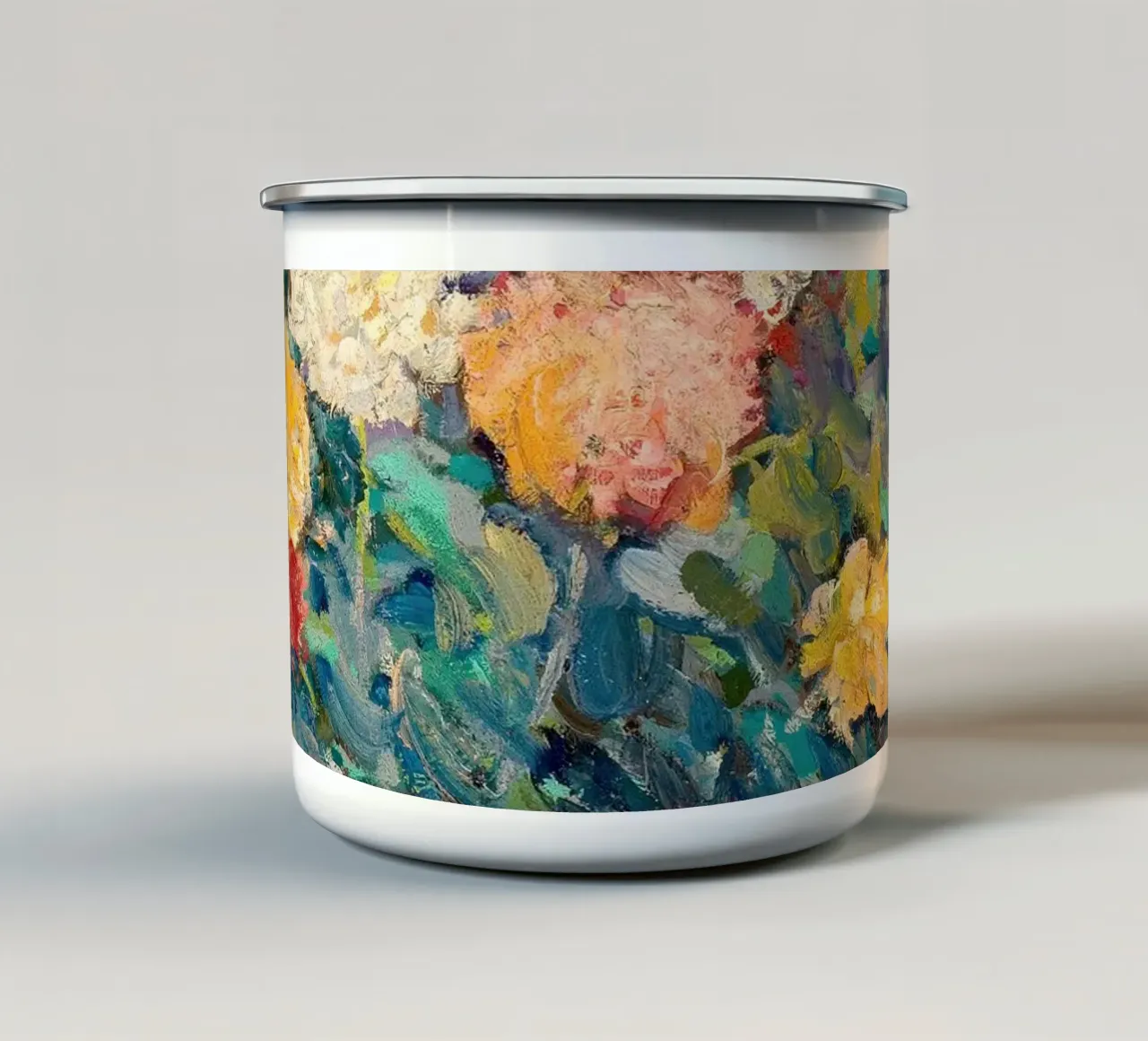 Field of Flowers tazza in smalto da apoloprints