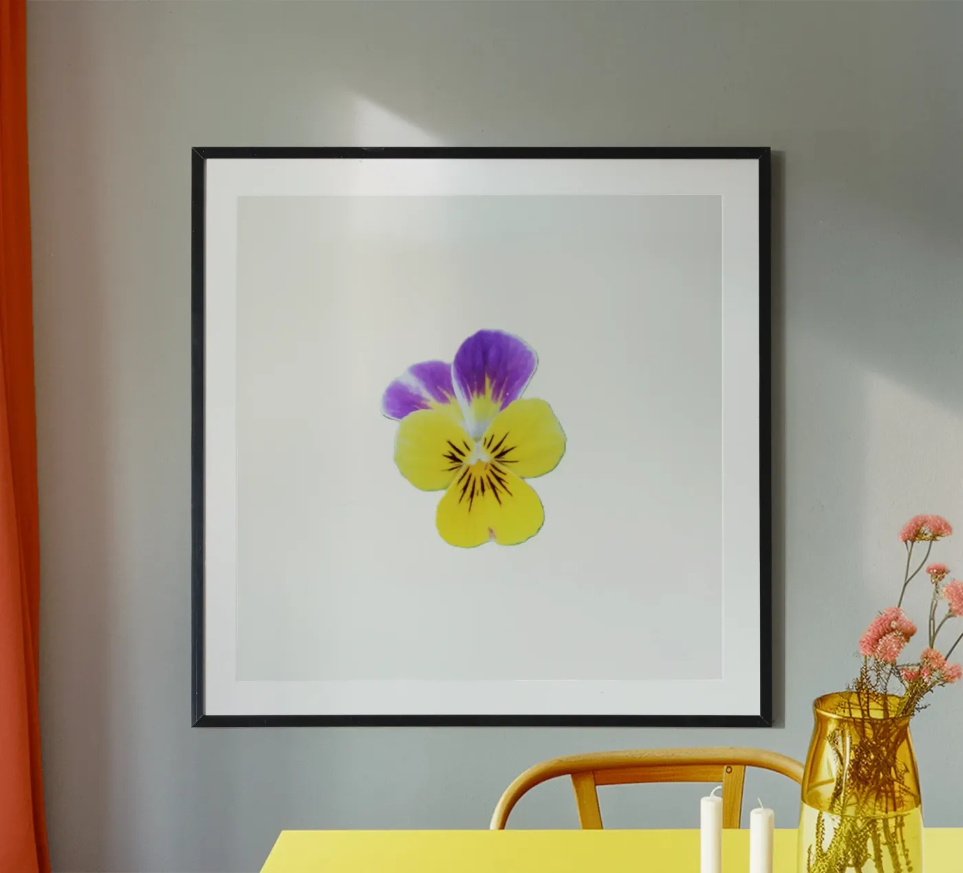 pensée poster by DragonFly