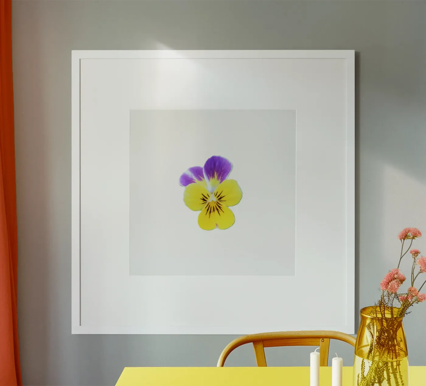 pensée Poster von DragonFly