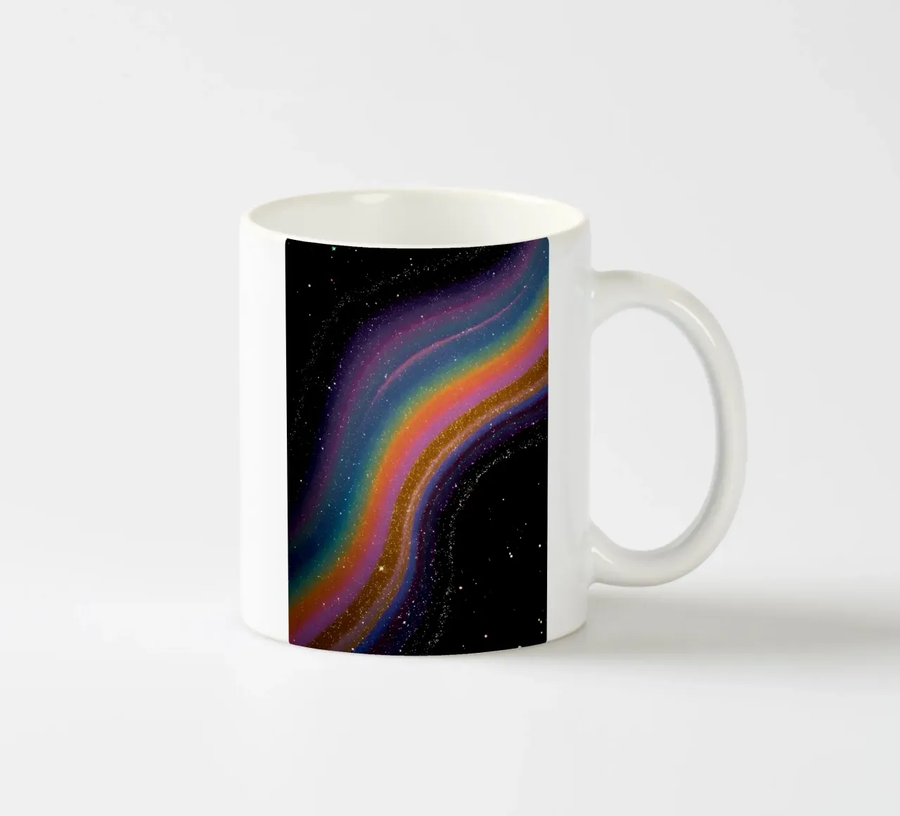 rainbow tazza in ceramica da Type & Tape