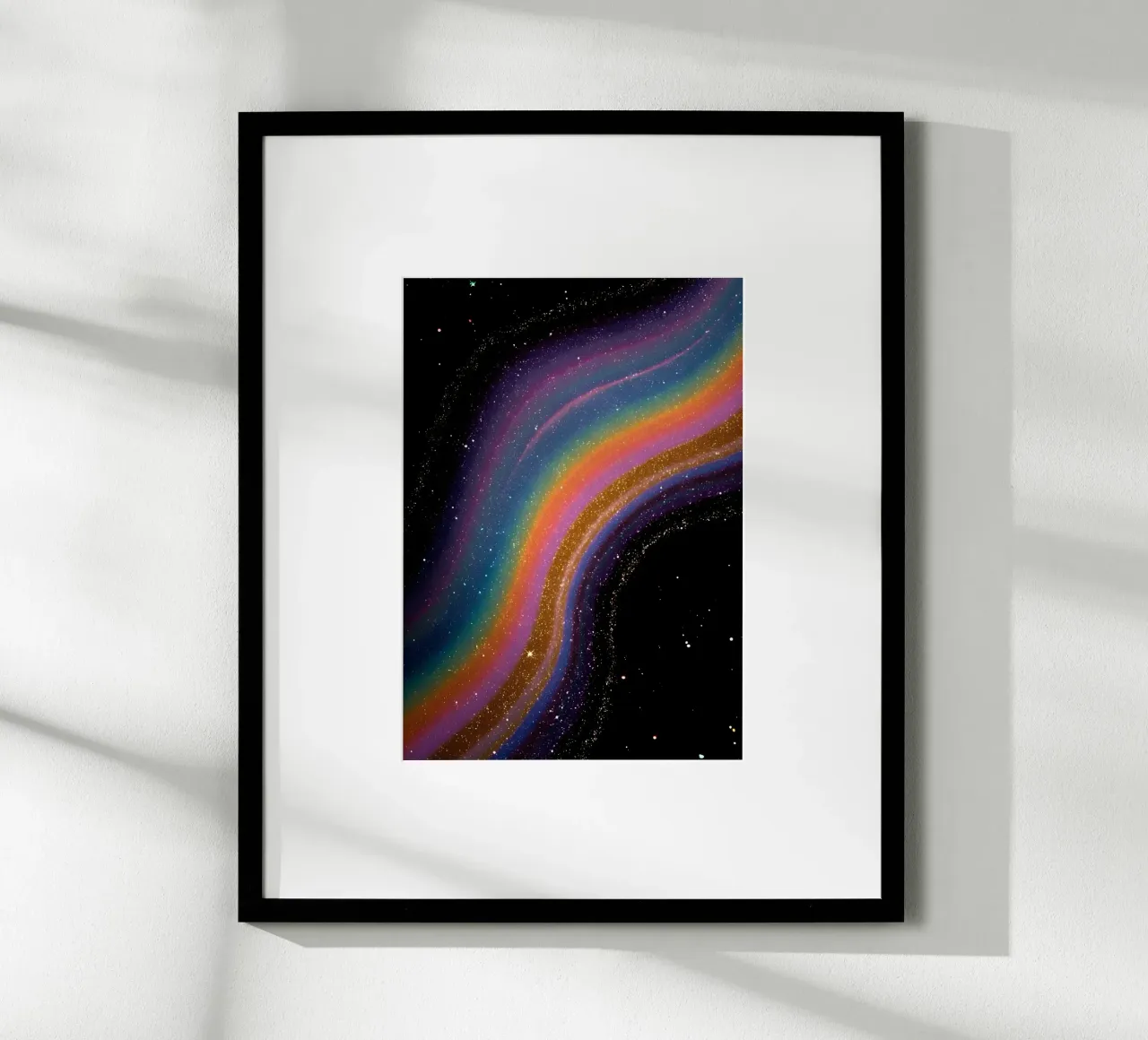 rainbow poster da Type & Tape