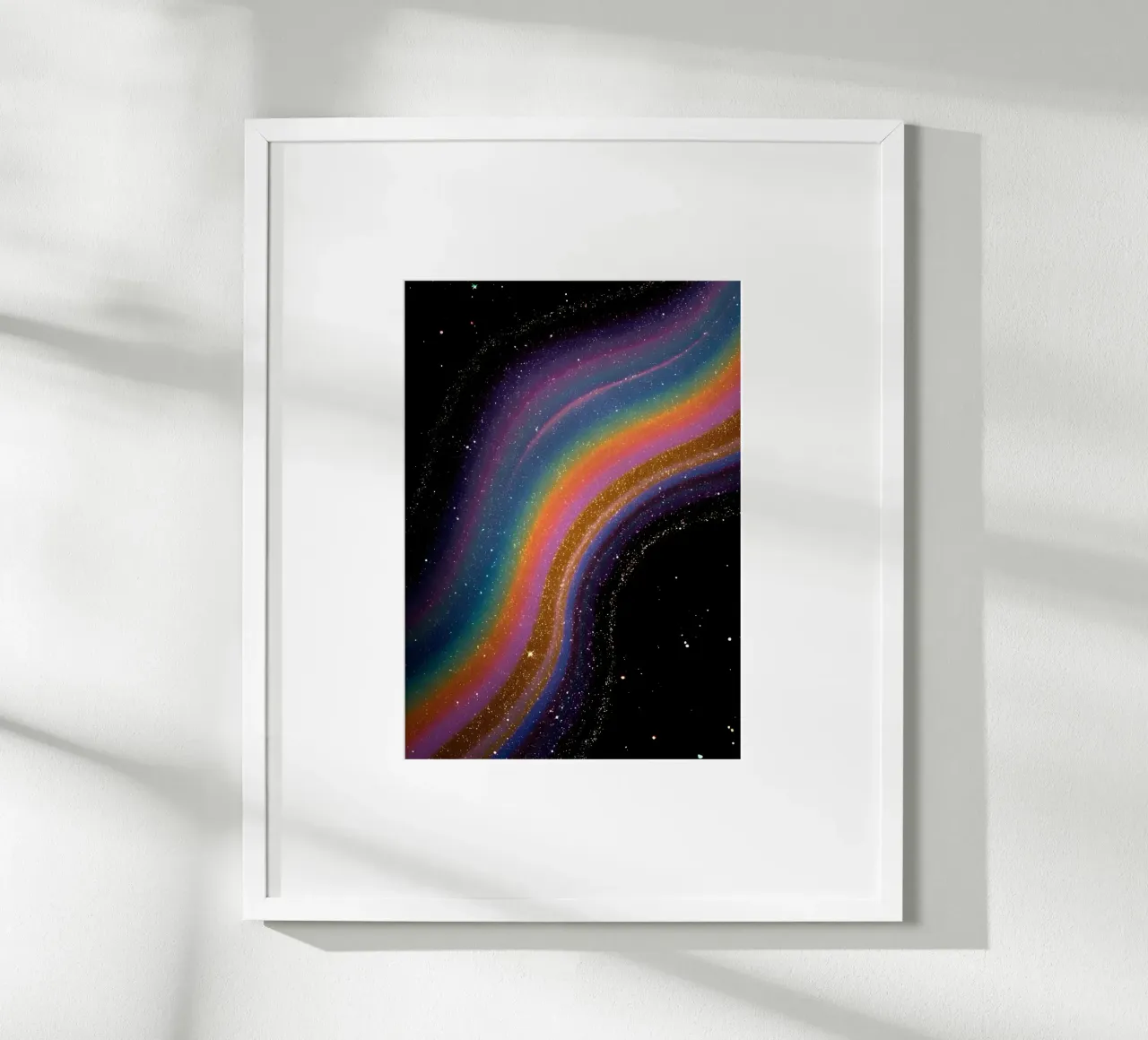 rainbow poster da Type & Tape