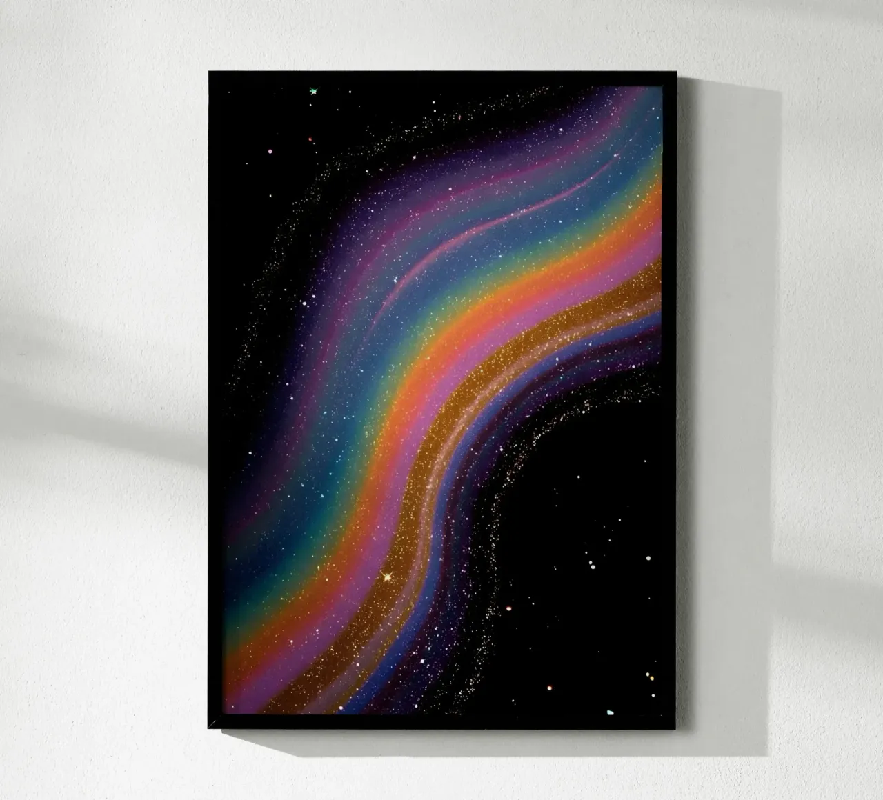 rainbow poster da Type & Tape