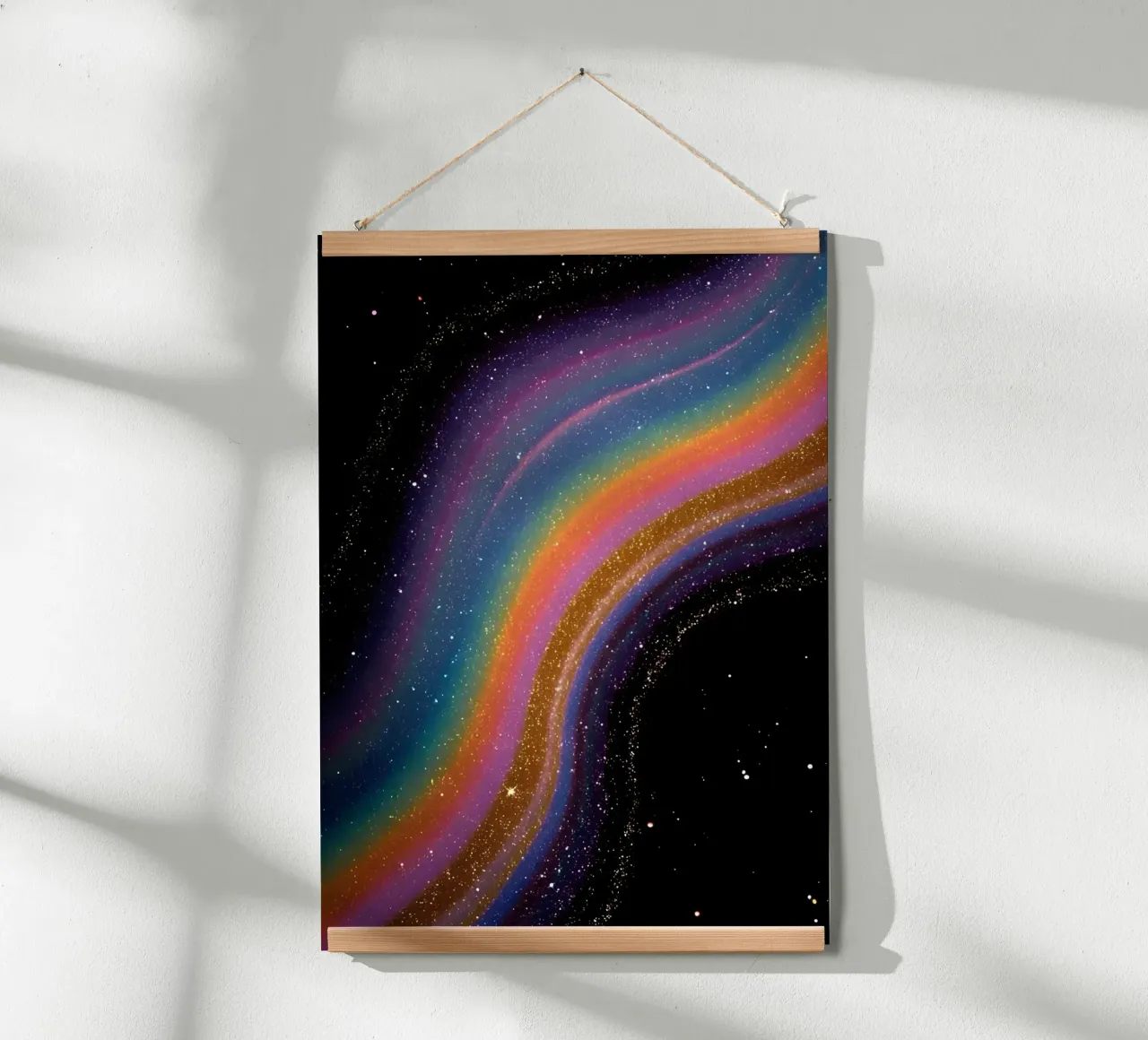 rainbow poster da Type & Tape