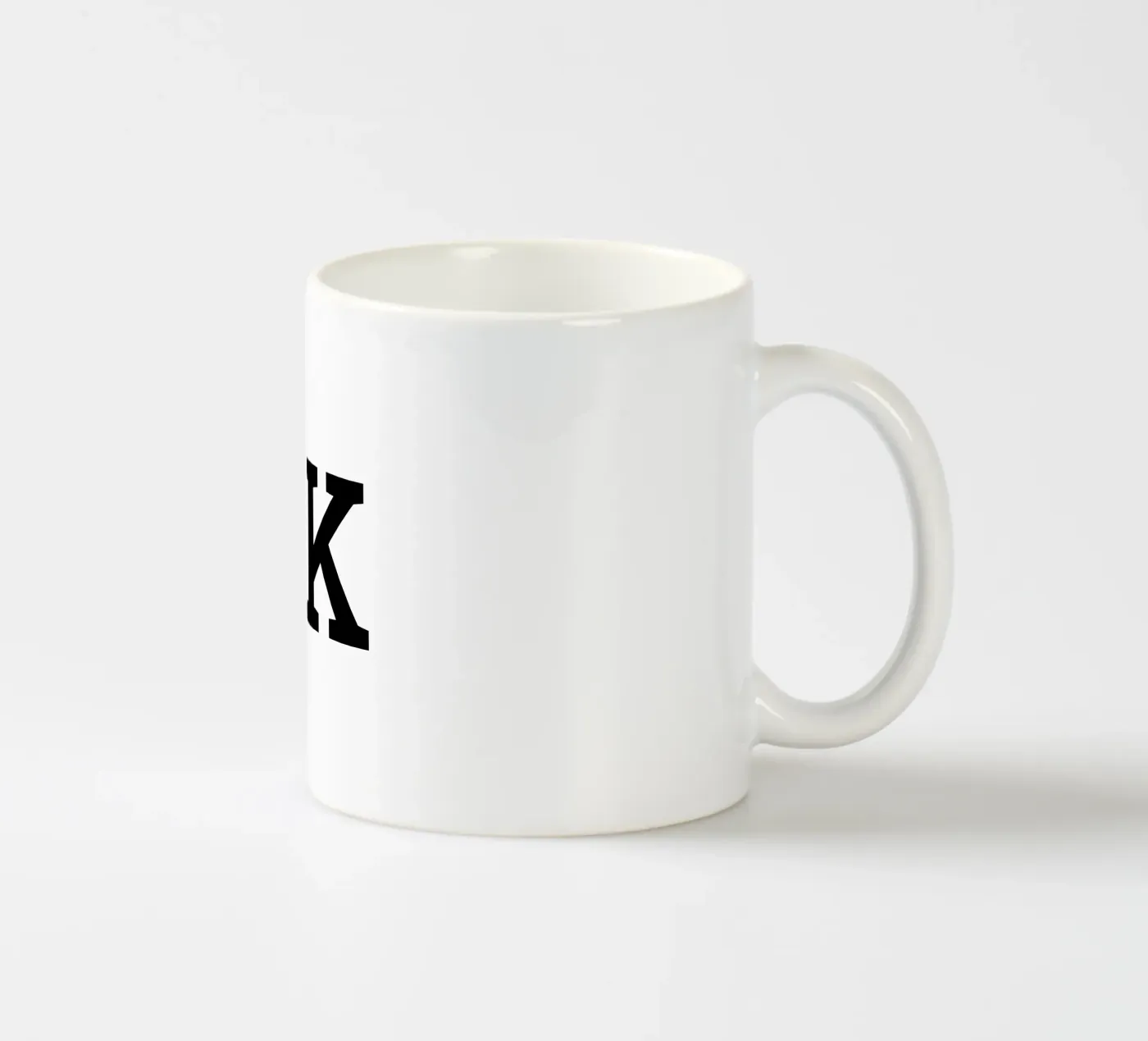 ok ceramic mug by RB-Quotes