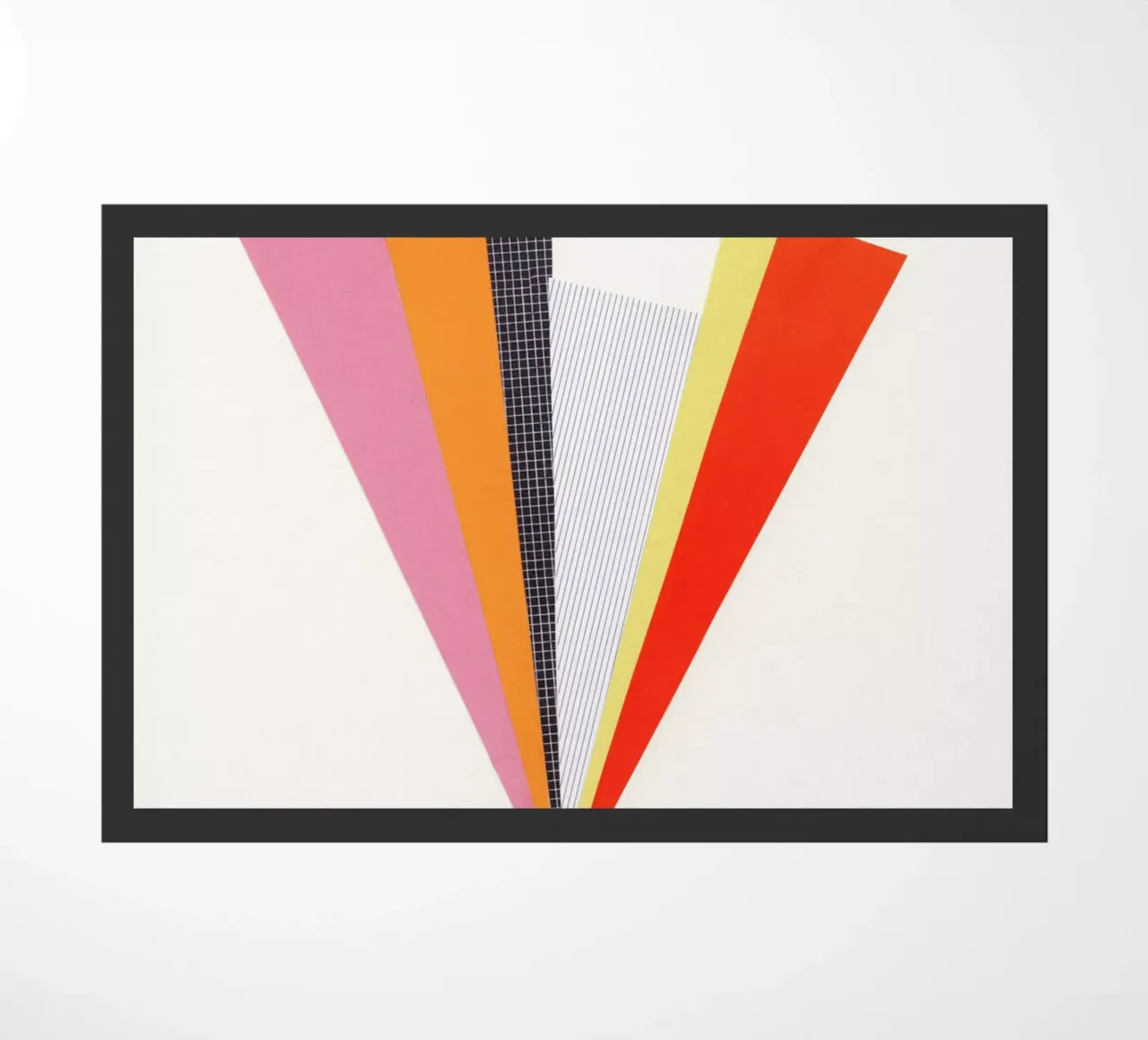 Eruption doormat by Cassia Beck Collage