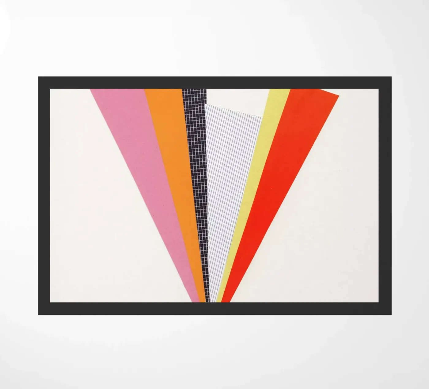 Uitbarsting deurmat van Cassia Beck Collage