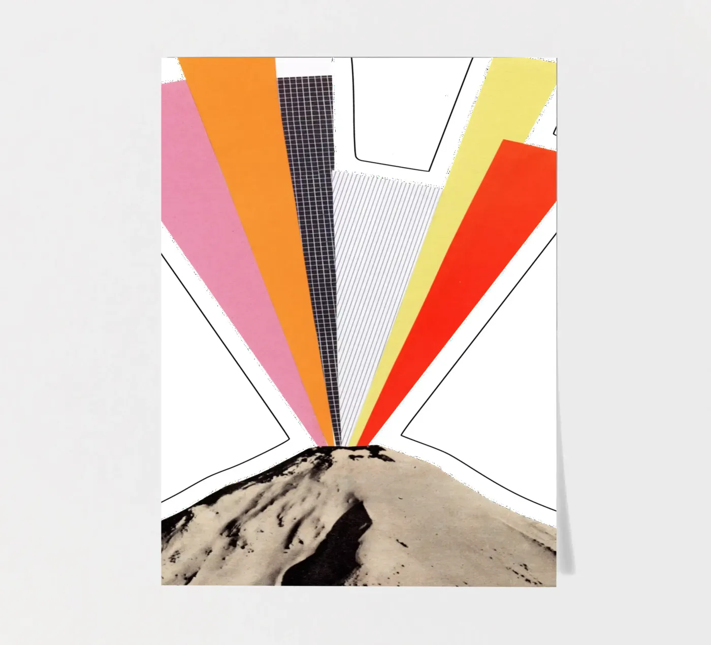 Eruption sticker sheet by Cassia Beck Collage