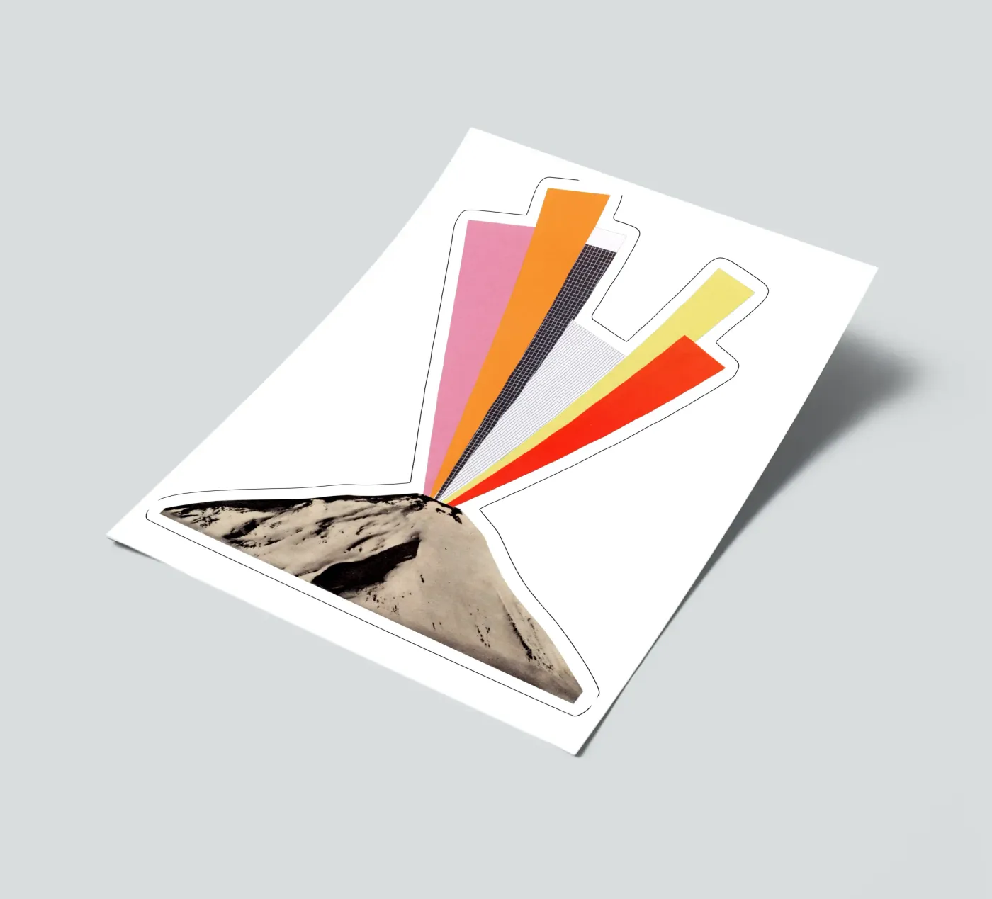 Eruption sticker sheet by Cassia Beck Collage