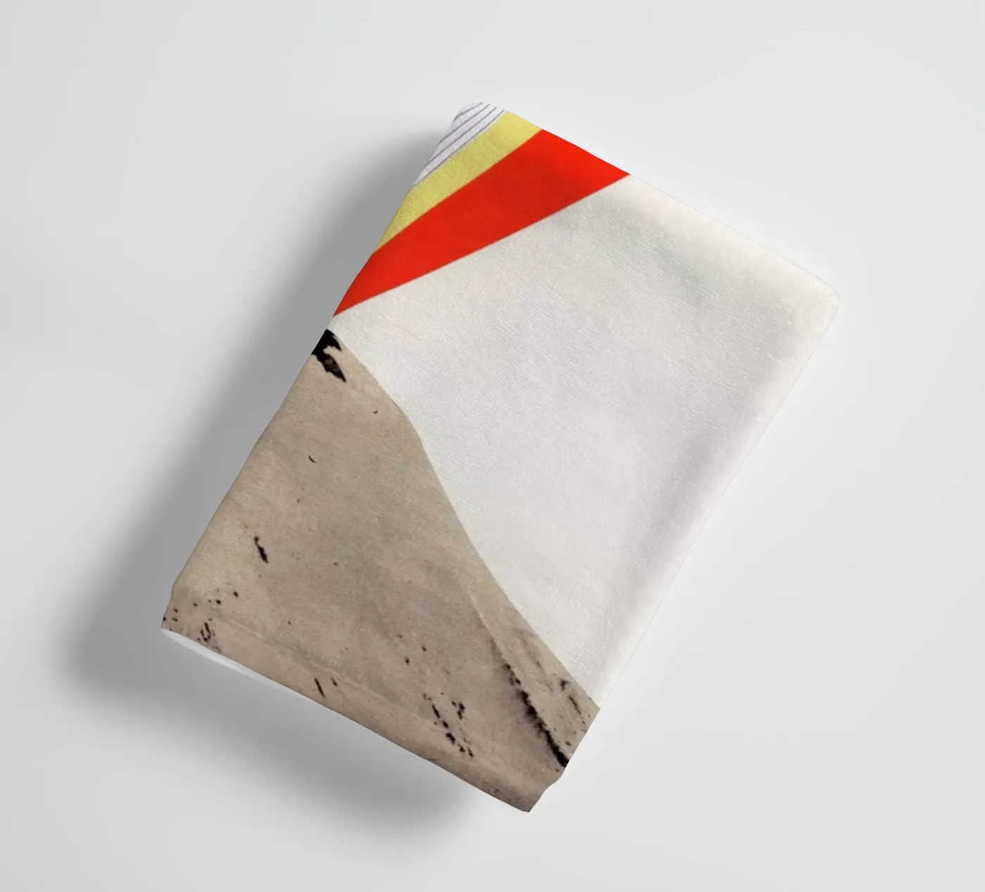 Eruption towel by Cassia Beck Collage