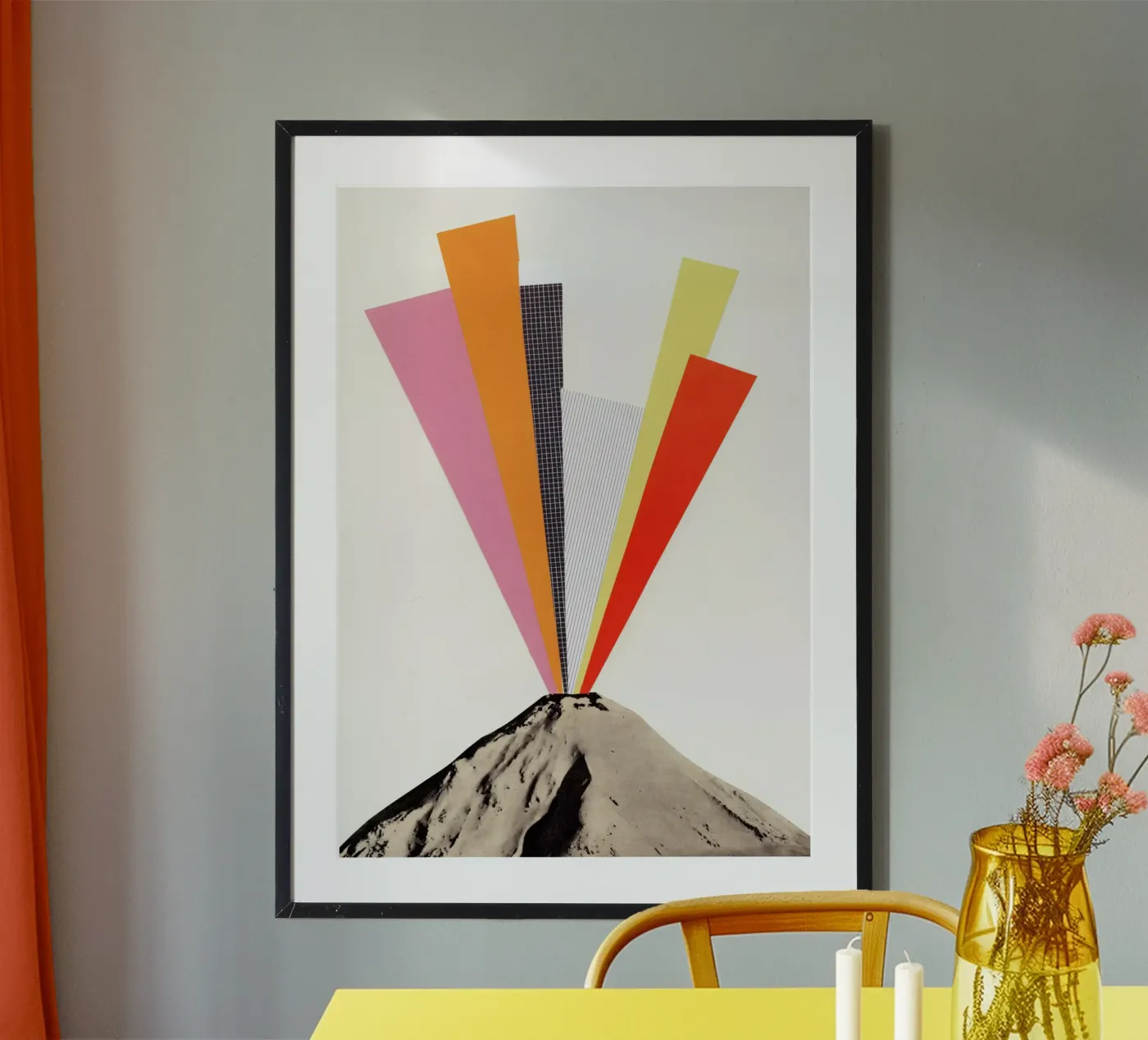 Eruzione poster da Cassia Beck Collage