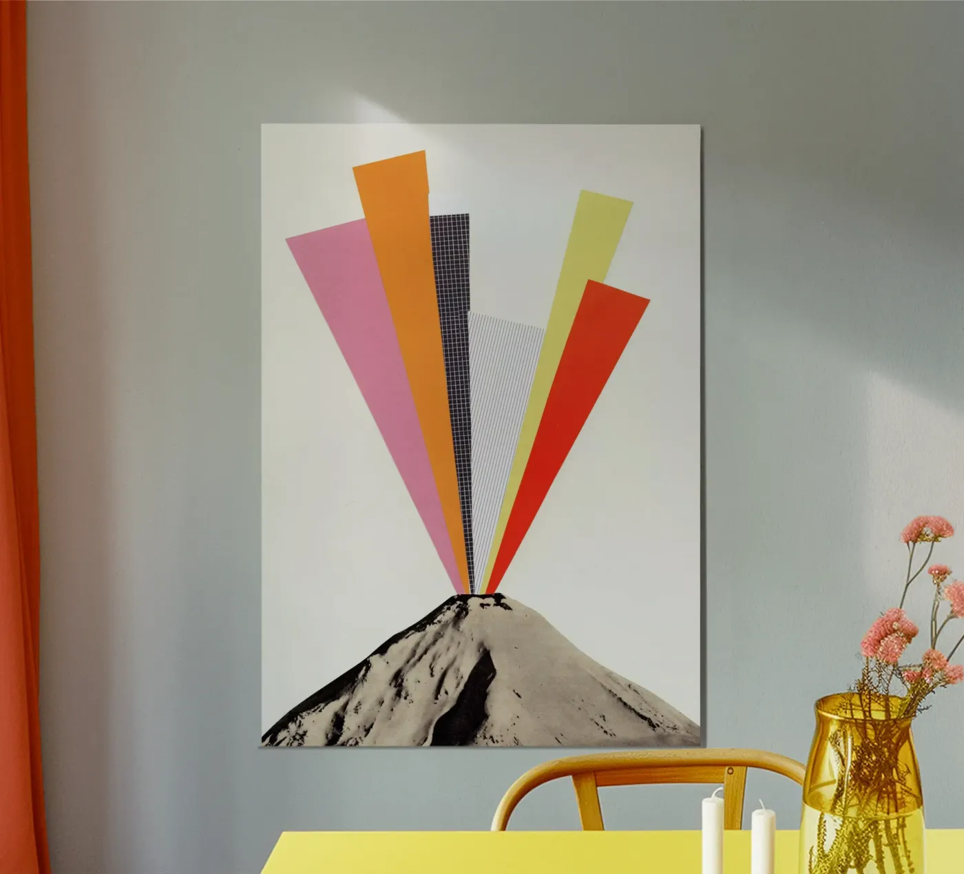 Eruzione poster da Cassia Beck Collage