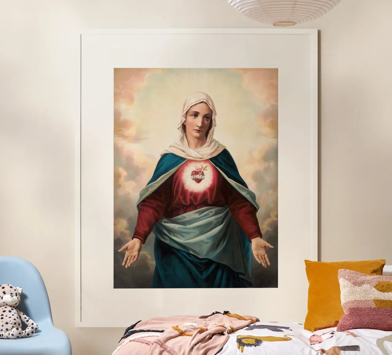 Immaculate Heart of Mary poster da apoloprints