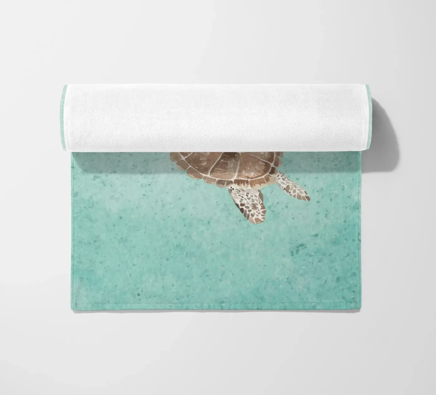 Turtle Green telo mare da Happyfacespace