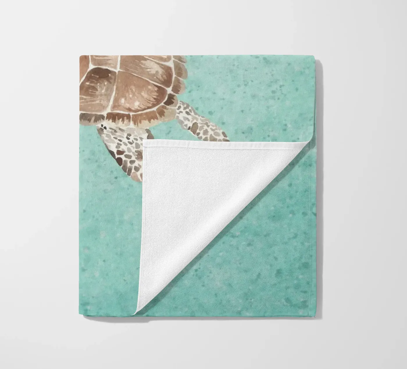 Turtle Green telo mare da Happyfacespace