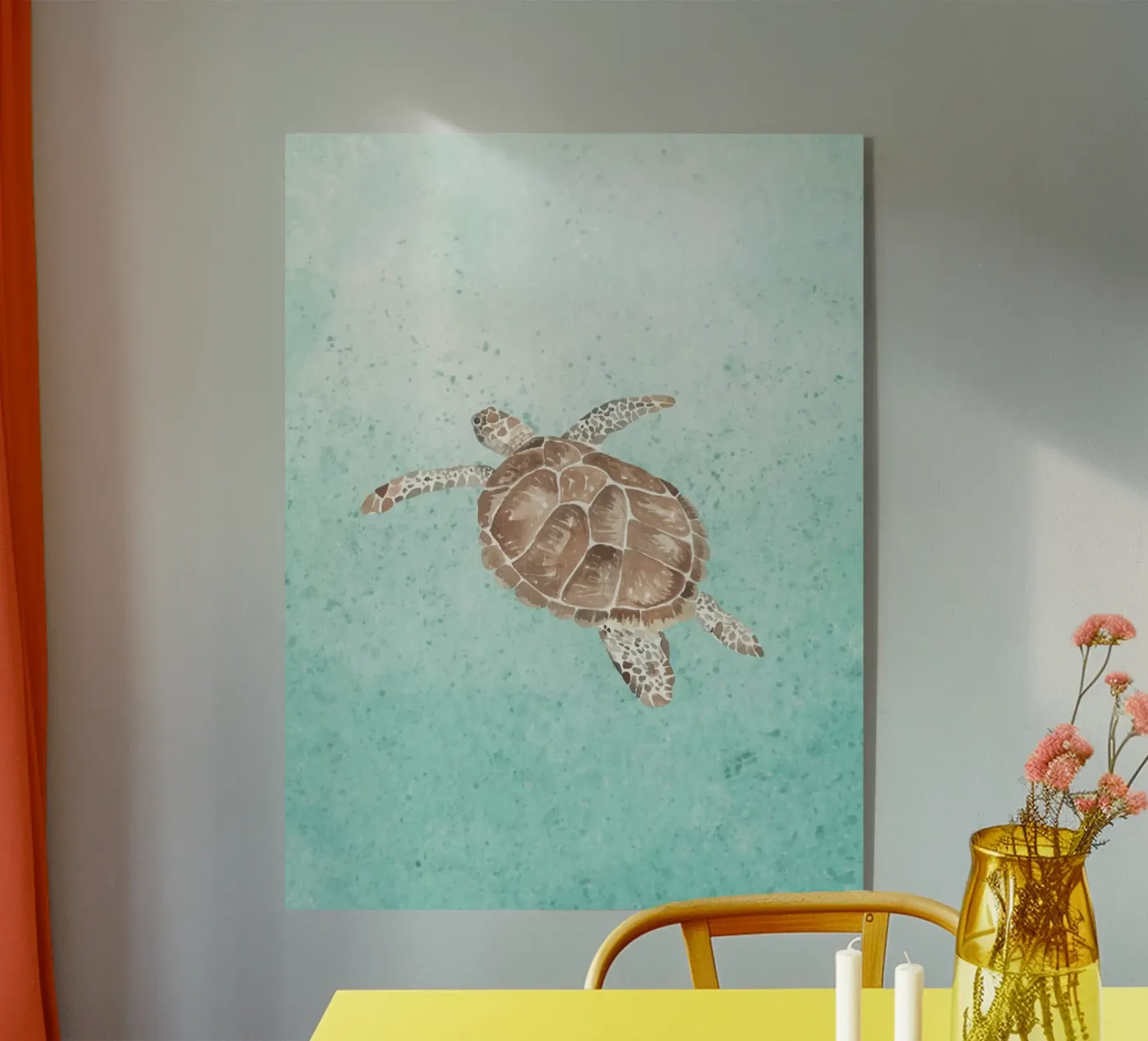 Turtle Green plexiglass da Happyfacespace