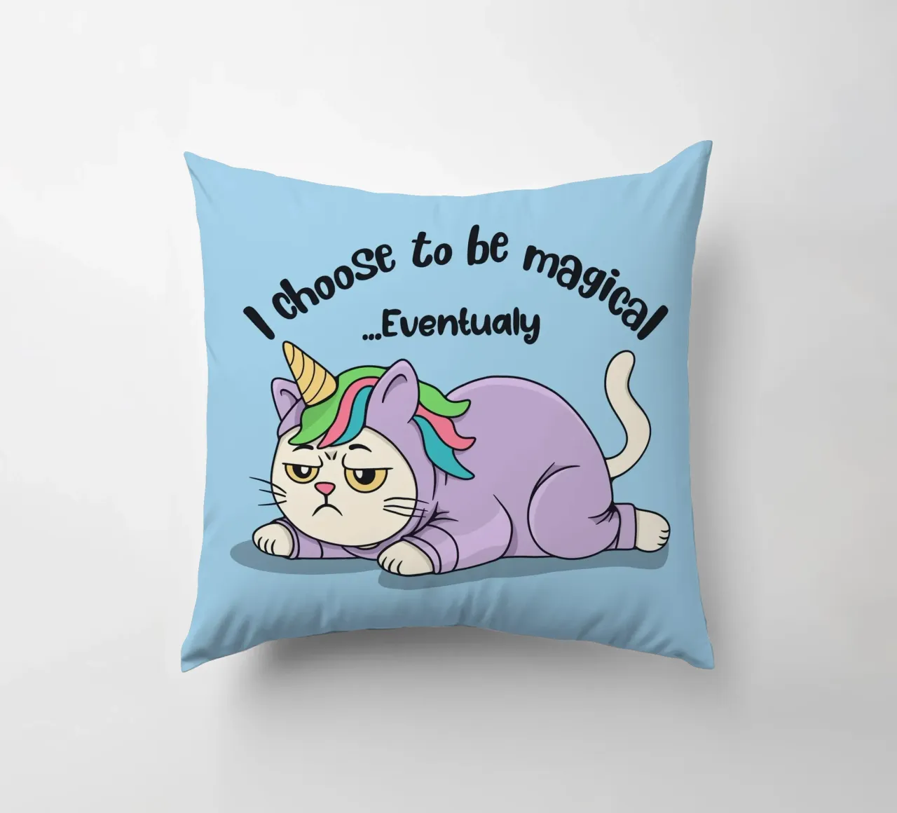 Ho scelto di essere magico... Eventualmente cuscino da Loobs