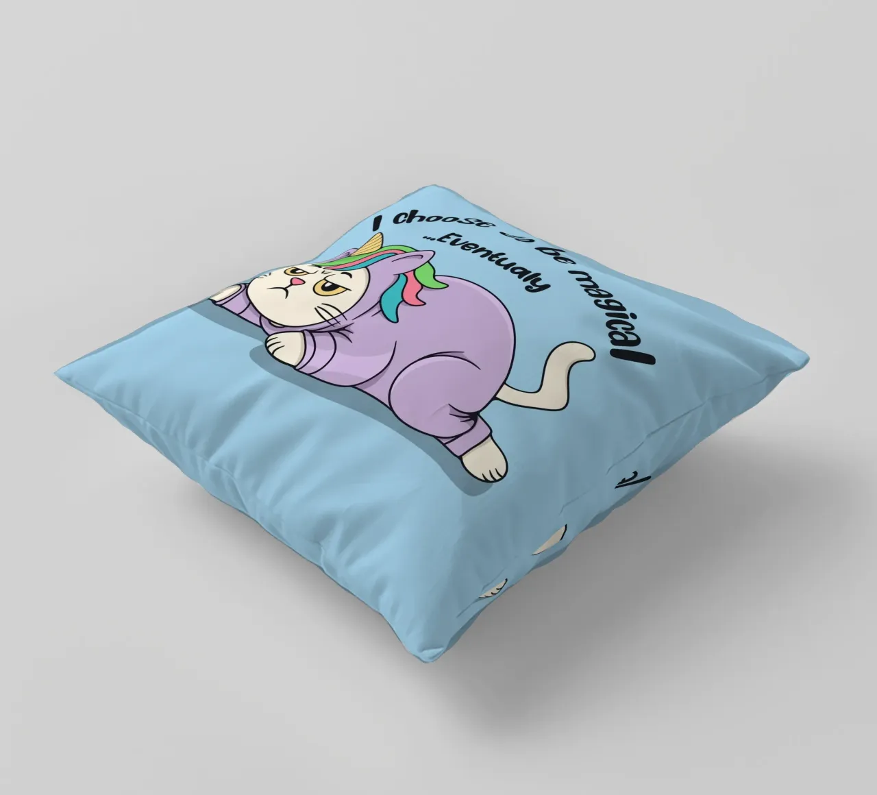 Ho scelto di essere magico... Eventualmente cuscino da Loobs