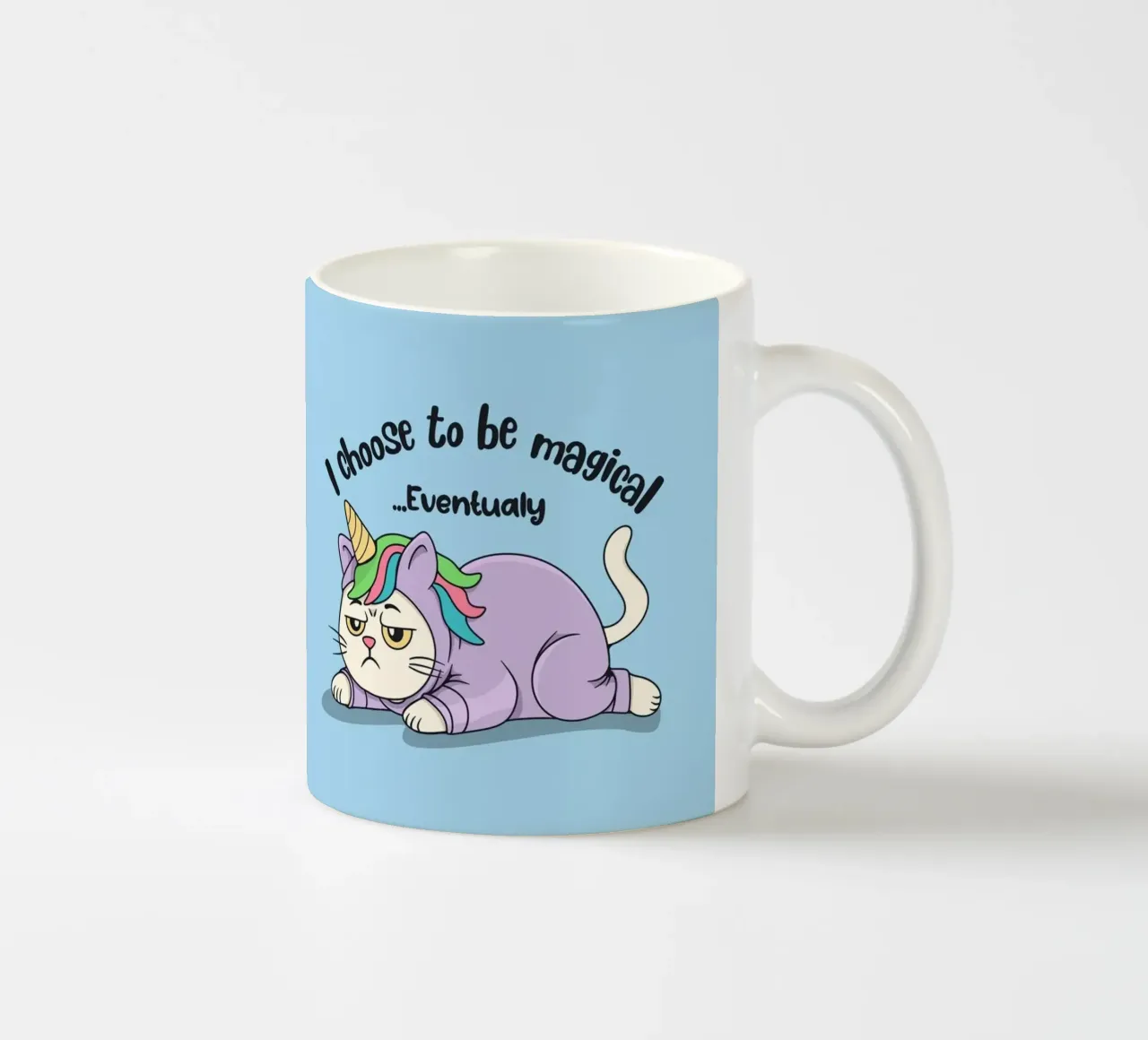 Ho scelto di essere magico... Eventualmente tazza in ceramica da Loobs