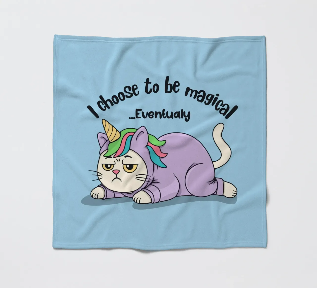 Ho scelto di essere magico... Eventualmente coperta in pile da Loobs