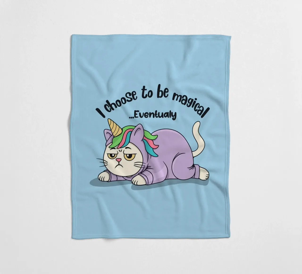 Ho scelto di essere magico... Eventualmente coperta in pile da Loobs
