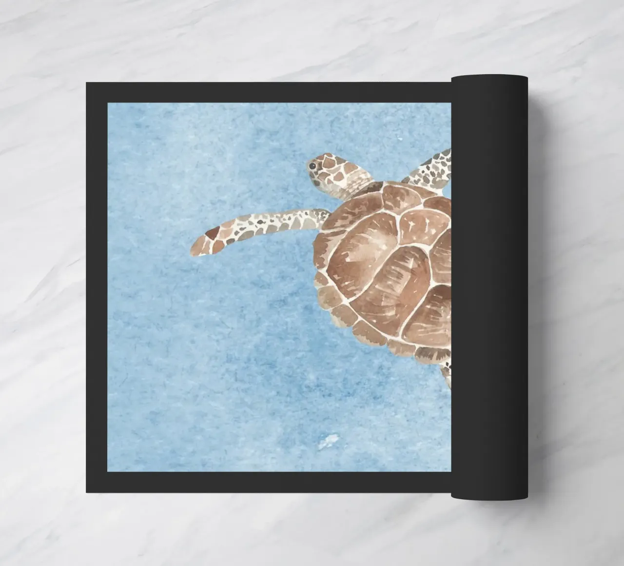Turtle Blue product.type.doormat common.byCreator WijdevenDesign