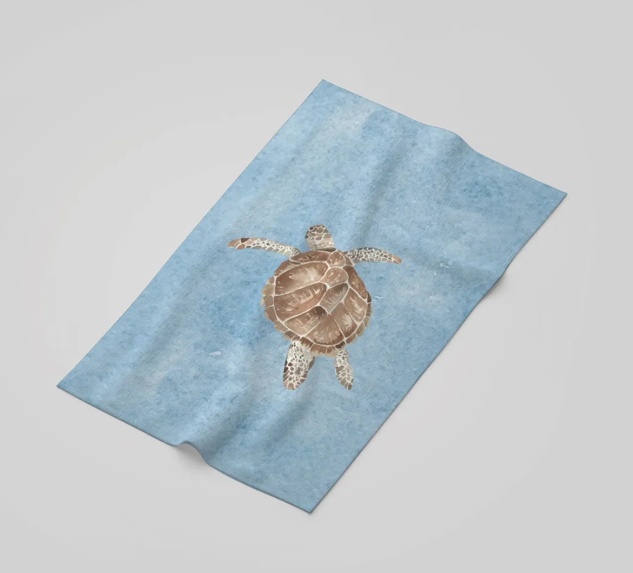 Tartaruga blu telo mare da WijdevenDesign