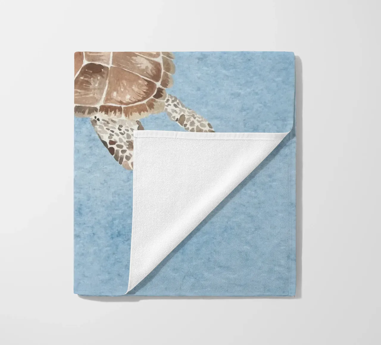 Tartaruga blu telo mare da WijdevenDesign