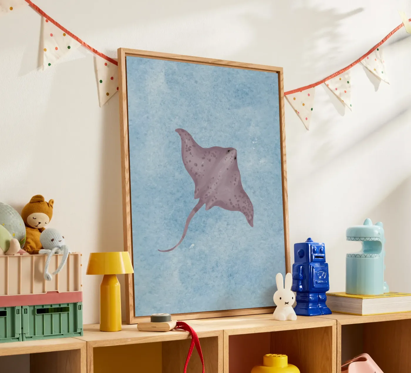 Stingray Blue plexiglass da WijdevenDesign