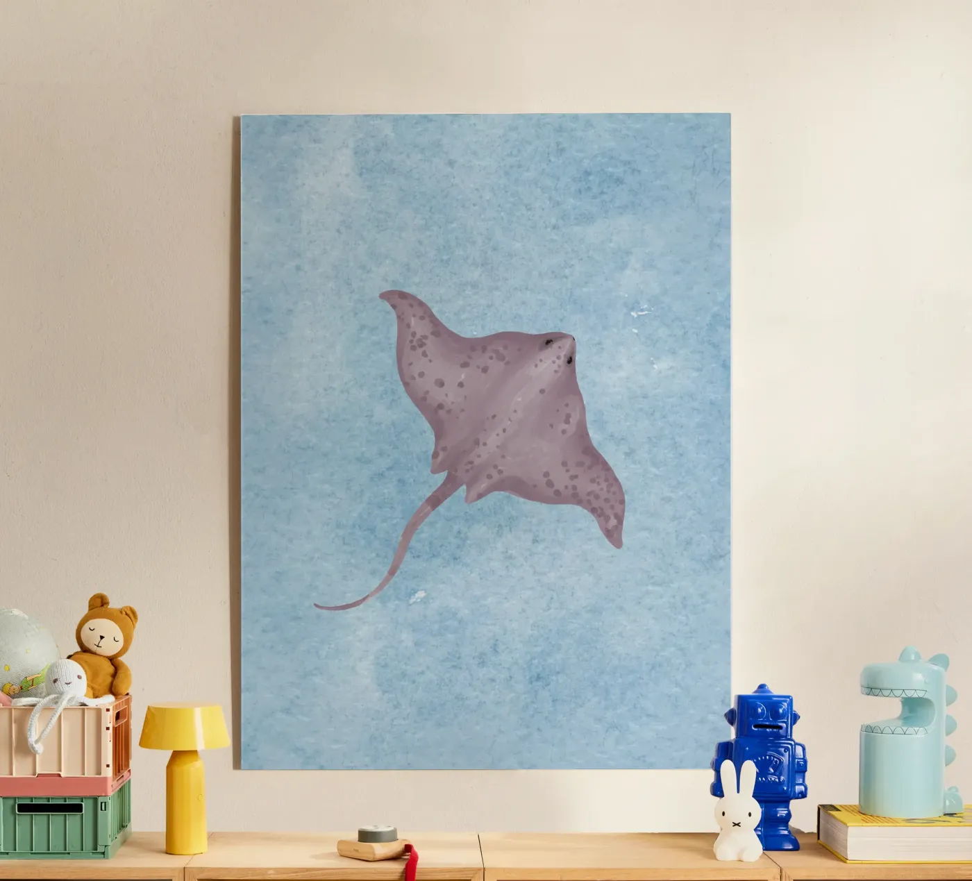 Stingray Blue plexiglass da WijdevenDesign