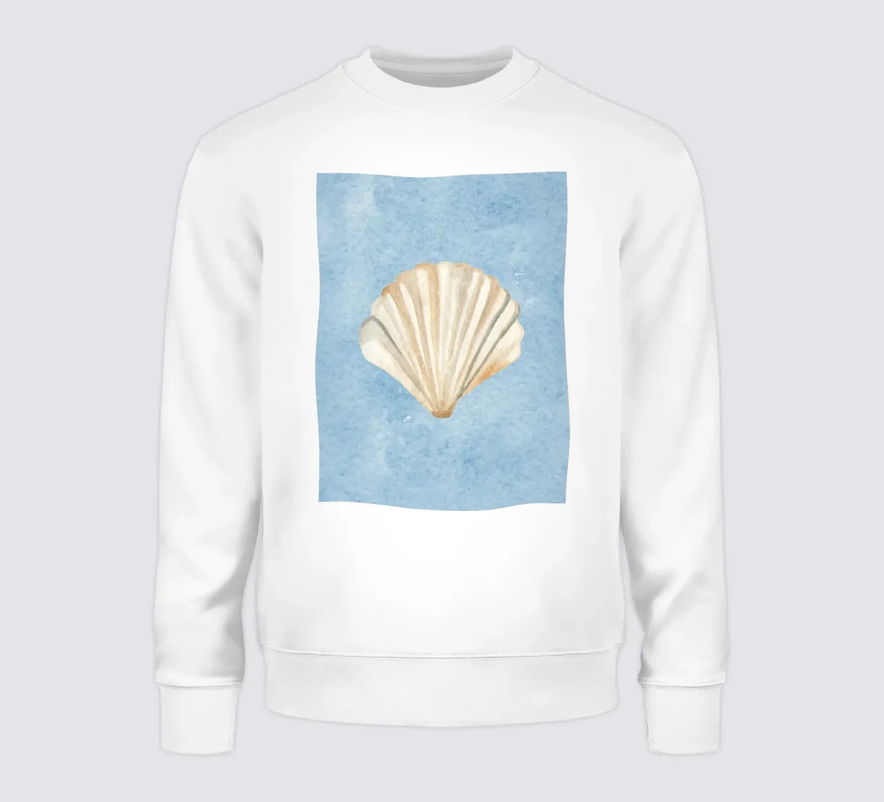 Blu conchiglia felpa da WijdevenDesign