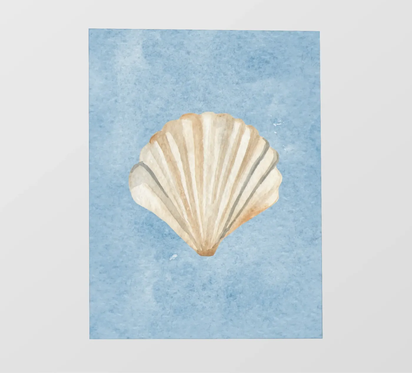 Seashell Blue pellicola backlit da Happyfacespace