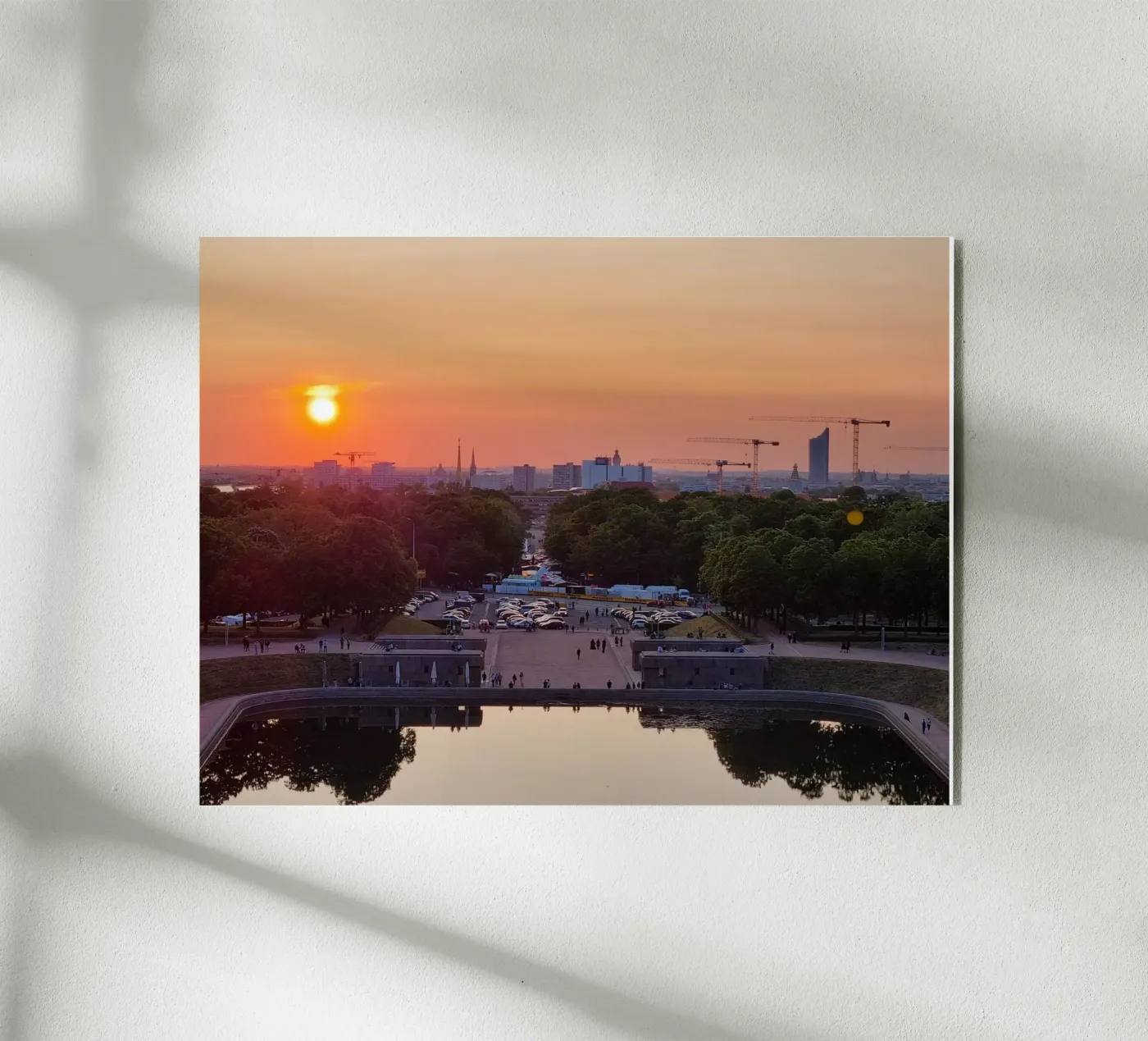 Leipzig by night plexiglass da dava