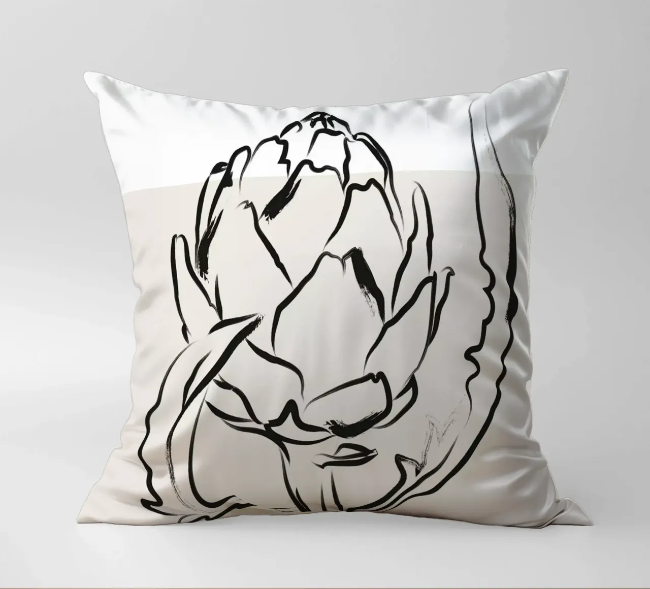 Boho Bohemian 6 Artichoke cuscino da Boho Print Collection