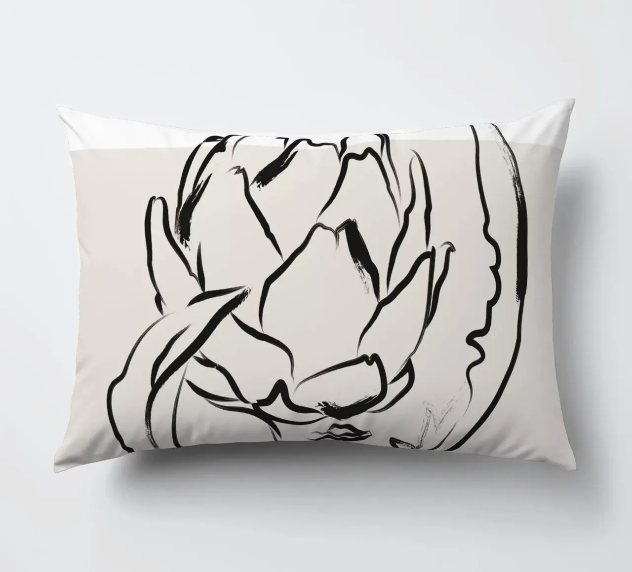 Boho Bohemian 6 Artichoke cuscino da Boho Print Collection