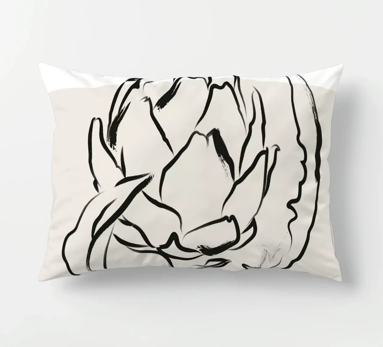 Boho Bohemian 6 Artichoke cuscino da Boho Print Collection